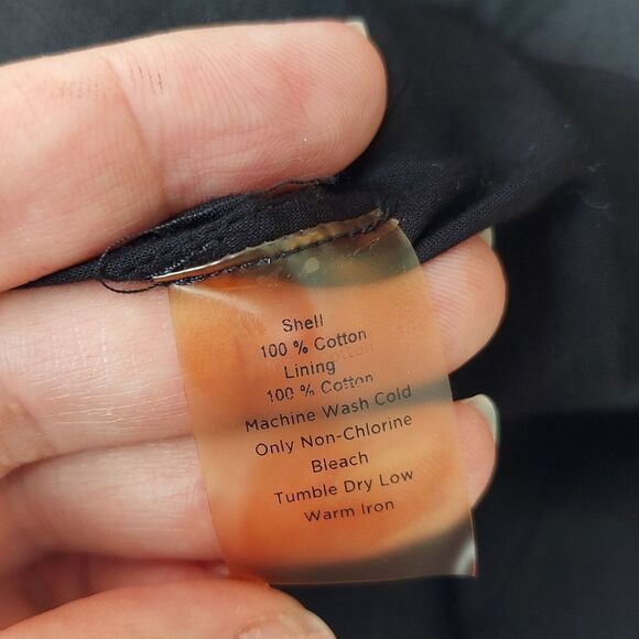 Talbots 100% Cotton Tribal Tiger Striped A-Line Petite Skirt Sz 4P - Picture 8 of 9